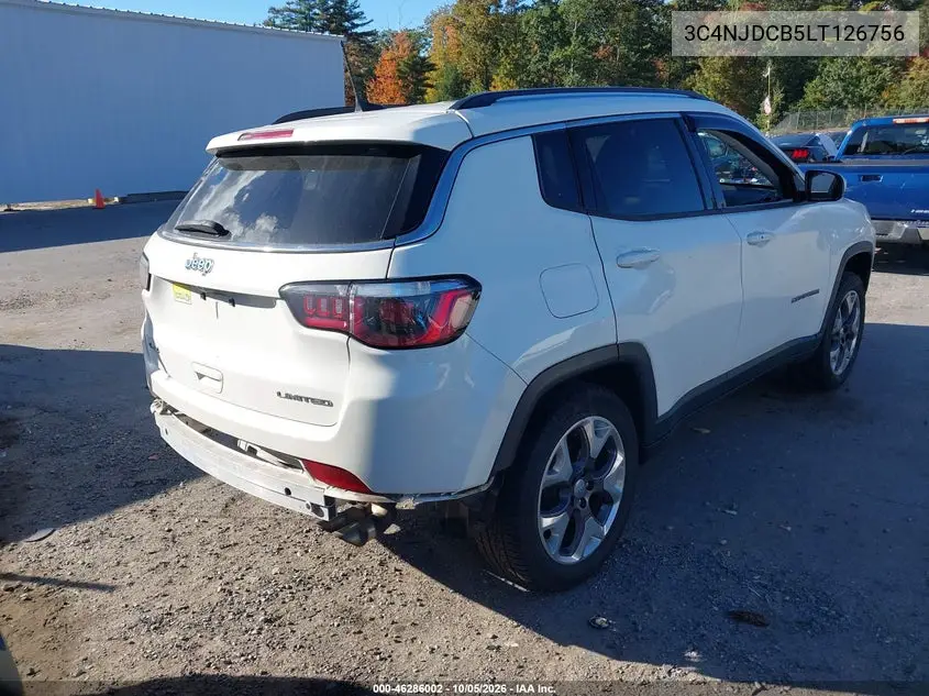 2020 JEEP COMPASS VIN 3C4NJDCB5LT126756 — фото 4