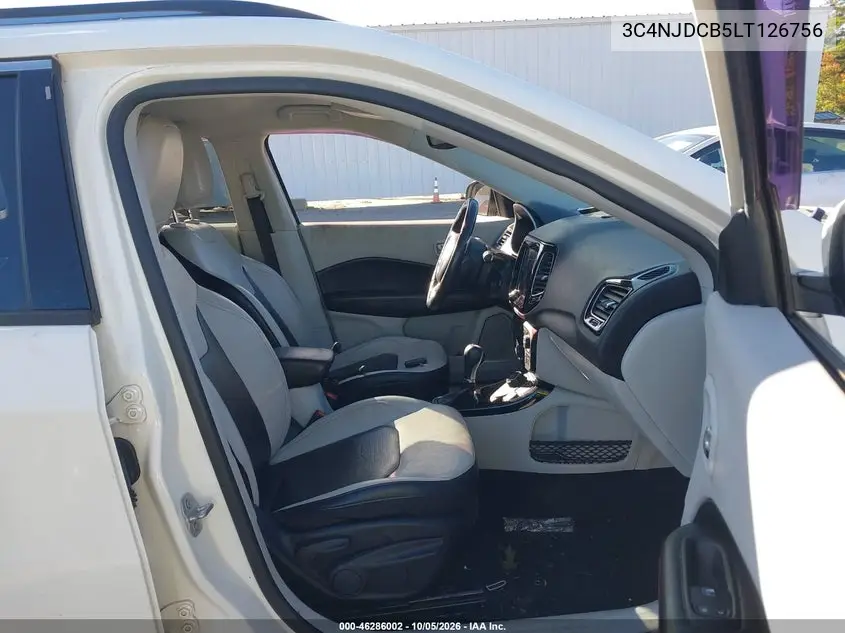 2020 JEEP COMPASS VIN 3C4NJDCB5LT126756 — фото 5
