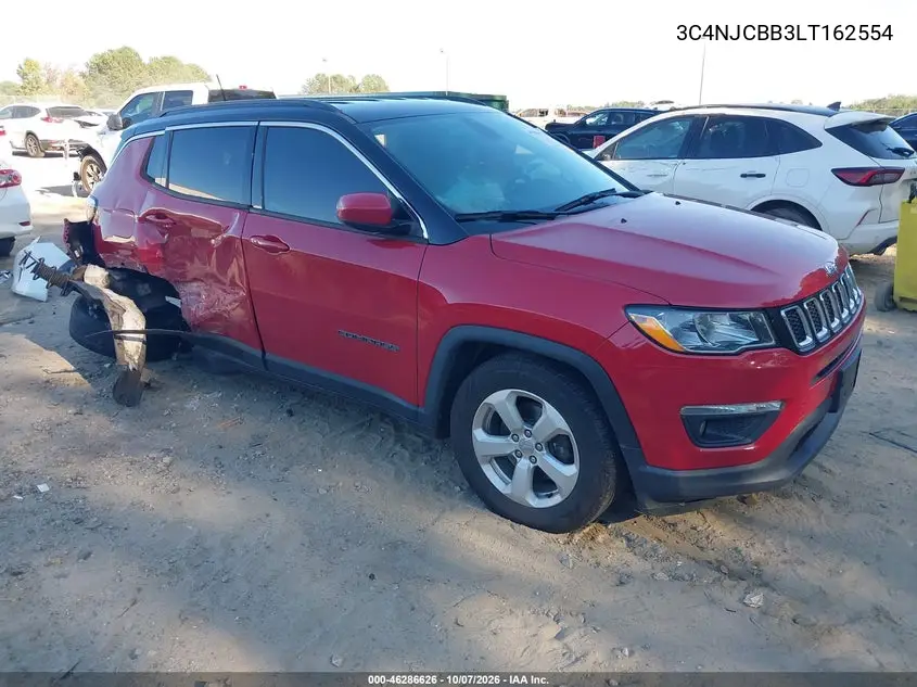 JEEP COMPASS 2020, VIN 3C4NJCBB3LT162554