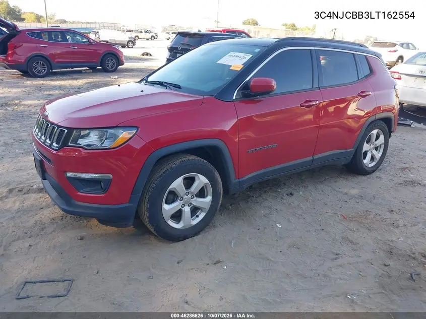 2020 JEEP COMPASS VIN 3C4NJCBB3LT162554 — фото 2