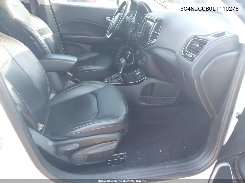 2020 JEEP COMPASS VIN 3C4NJCCB0LT110278 — фото 5