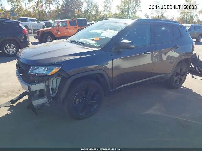 2020 JEEP COMPASS VIN 3C4NJDBB4LT156803 — фото 2