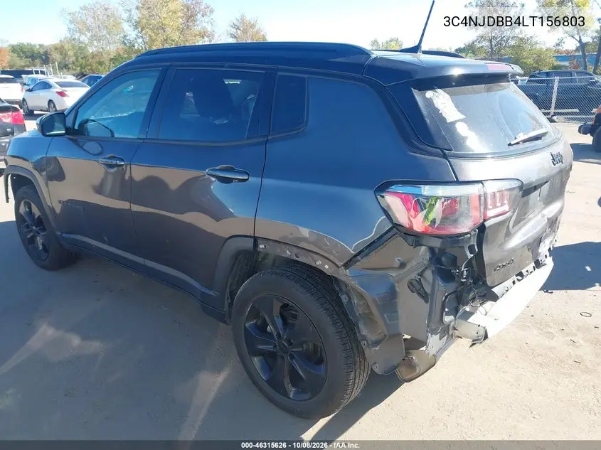 2020 JEEP COMPASS VIN 3C4NJDBB4LT156803 — фото 3