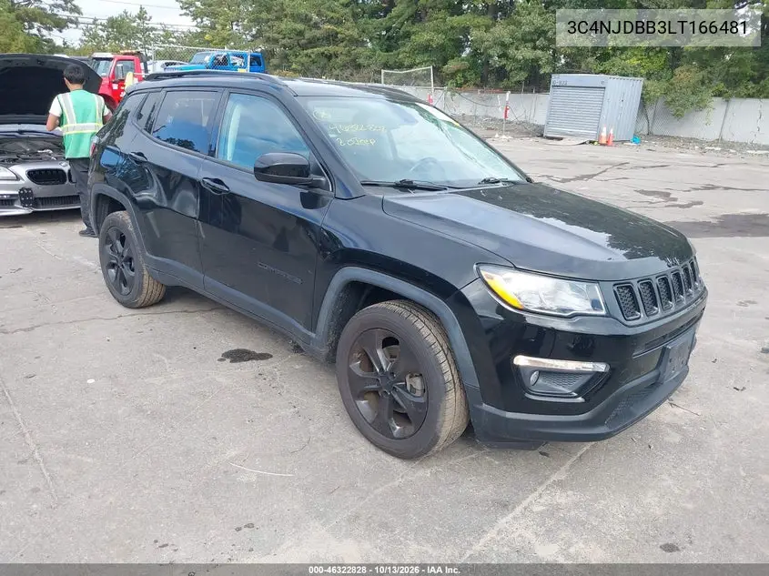 JEEP COMPASS 2020, VIN 3C4NJDBB3LT166481