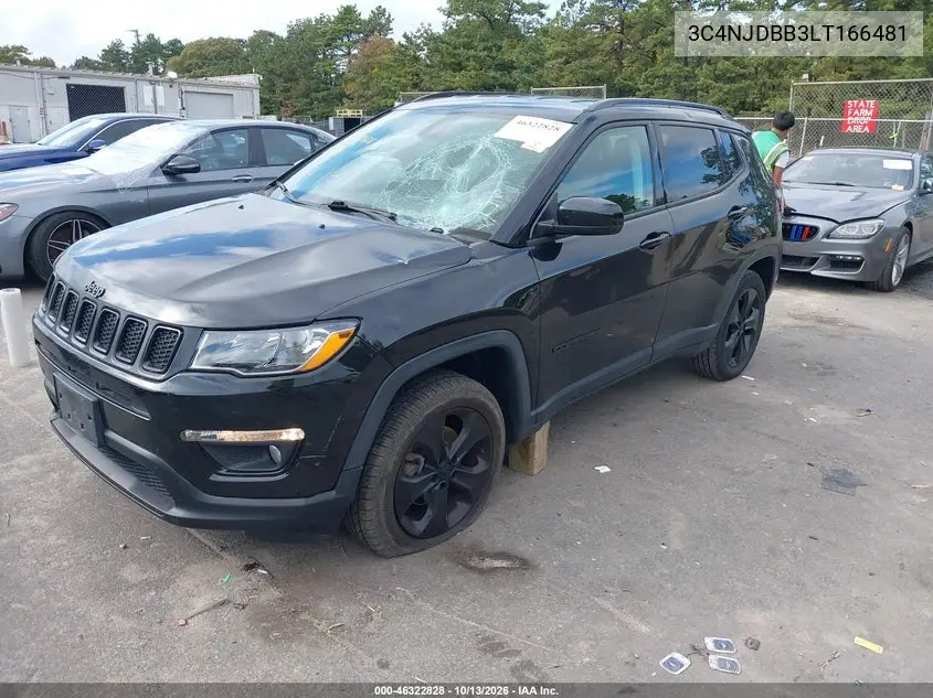 2020 JEEP COMPASS VIN 3C4NJDBB3LT166481 — фото 2