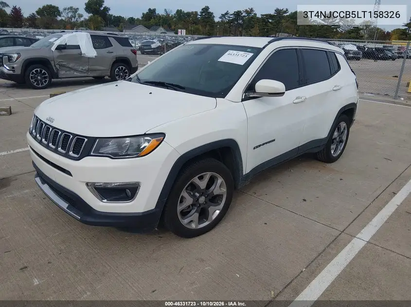 2020 JEEP COMPASS VIN 3T4NJCCB5LT158326 — фото 2
