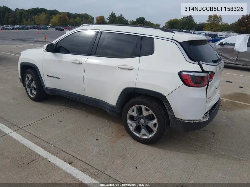 2020 JEEP COMPASS VIN 3T4NJCCB5LT158326 — фото 3