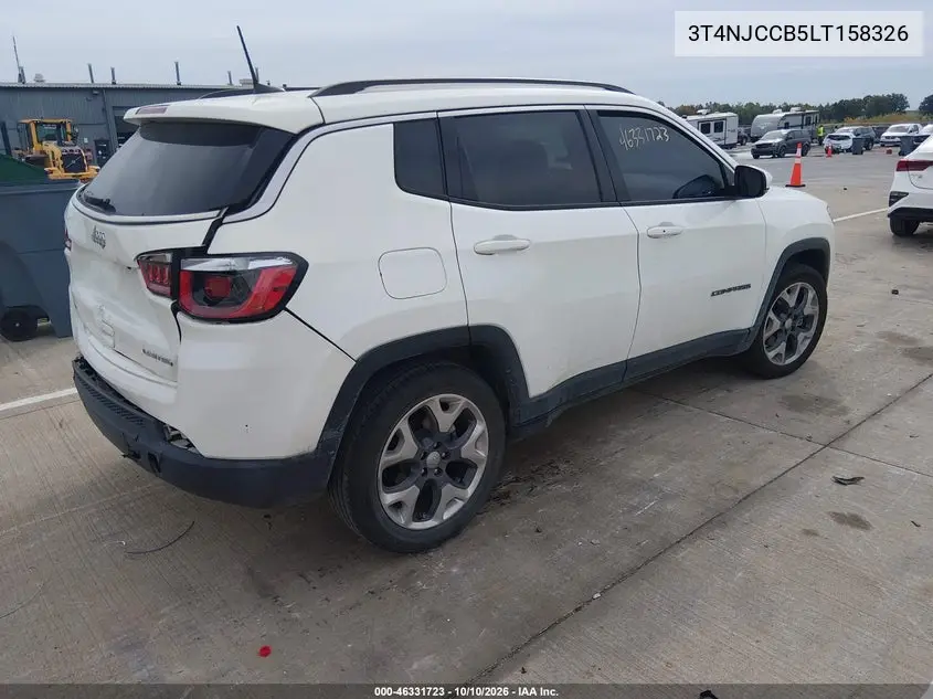2020 JEEP COMPASS VIN 3T4NJCCB5LT158326 — фото 4