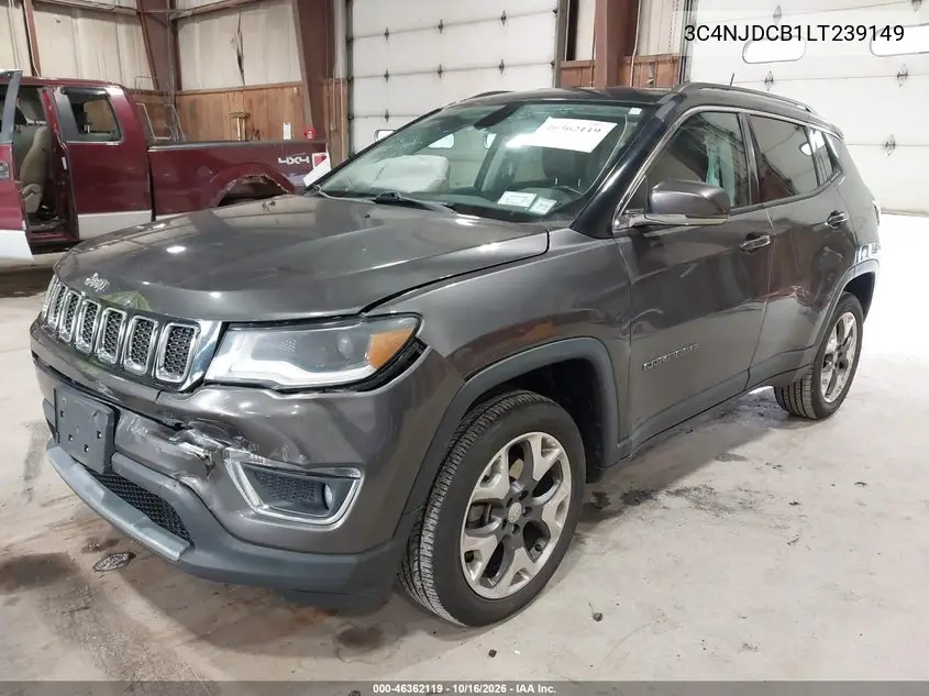 2020 JEEP COMPASS VIN 3C4NJDCB1LT239149 — фото 2