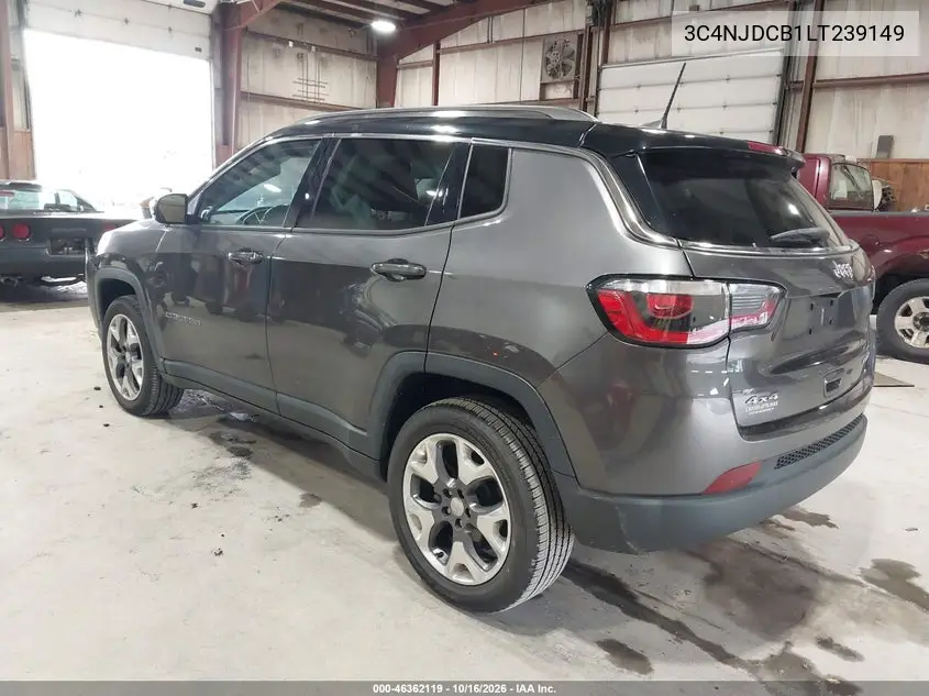 2020 JEEP COMPASS VIN 3C4NJDCB1LT239149 — фото 3