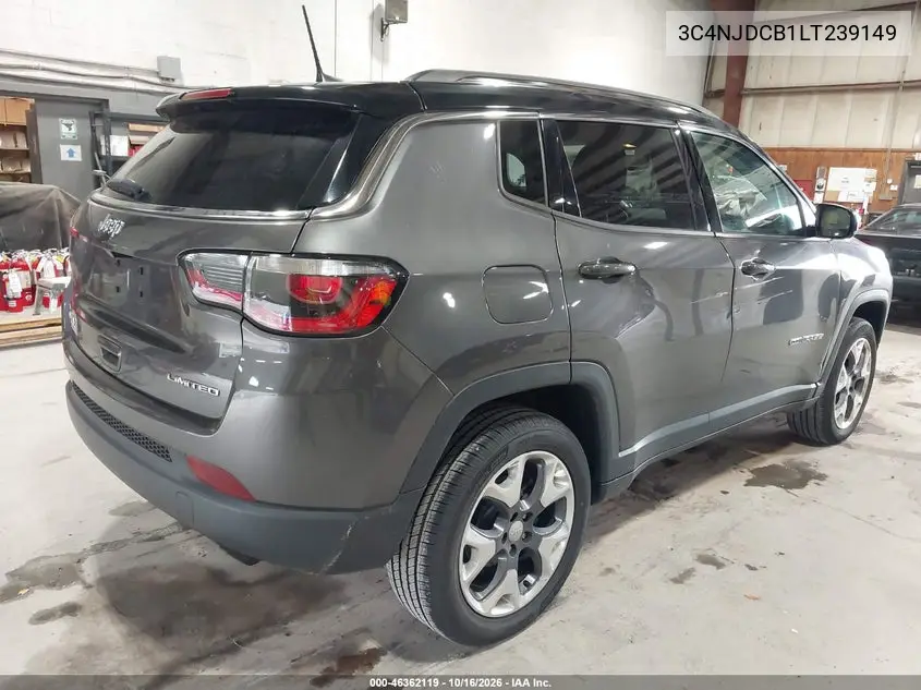 2020 JEEP COMPASS VIN 3C4NJDCB1LT239149 — фото 4