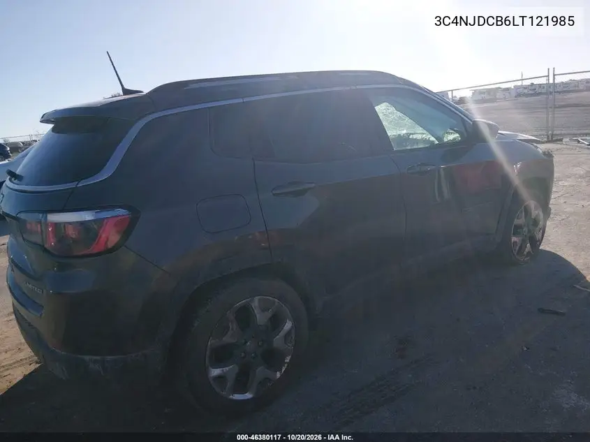 2020 JEEP COMPASS VIN 3C4NJDCB6LT121985 — фото 4