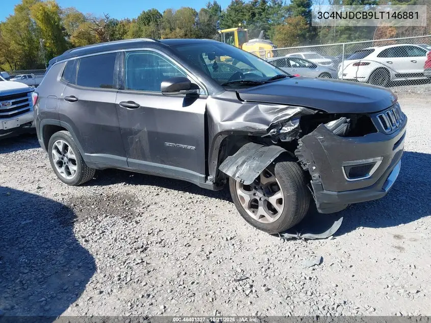 JEEP COMPASS 2020, VIN 3C4NJDCB9LT146881