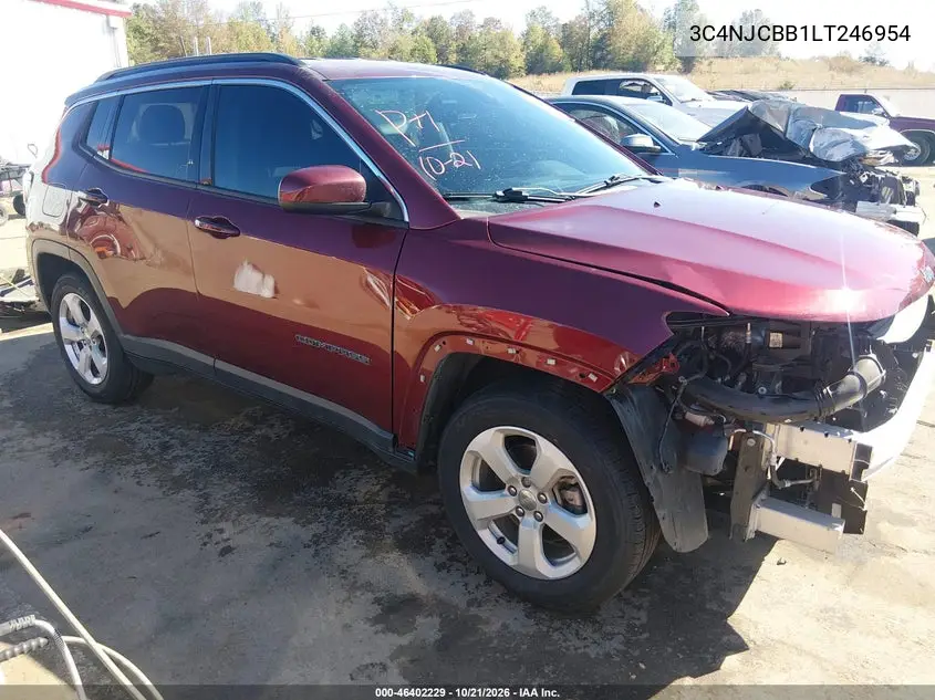 JEEP COMPASS 2020, VIN 3C4NJCBB1LT246954