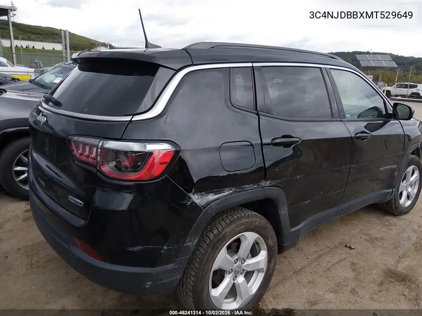 2021 JEEP COMPASS VIN 3C4NJDBBXMT529649 — фото 4