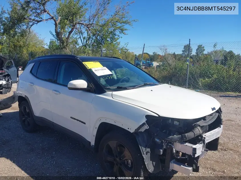 JEEP COMPASS 2021, VIN 3C4NJDBB8MT545297