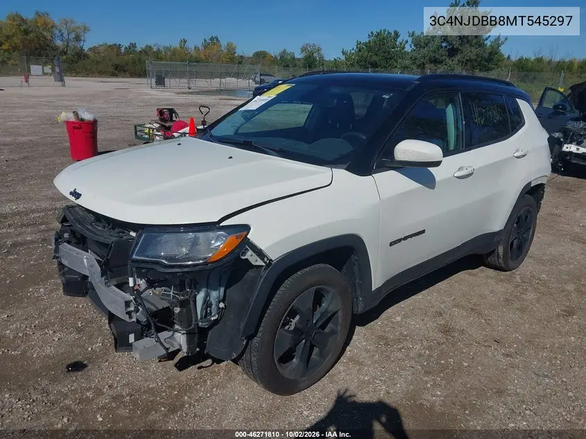 2021 JEEP COMPASS VIN 3C4NJDBB8MT545297 — фото 2