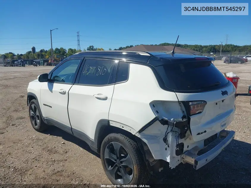 2021 JEEP COMPASS VIN 3C4NJDBB8MT545297 — фото 3