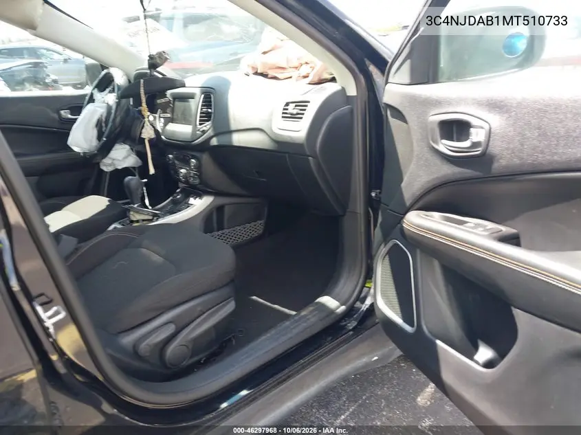 2021 JEEP COMPASS VIN 3C4NJDAB1MT510733 — фото 5