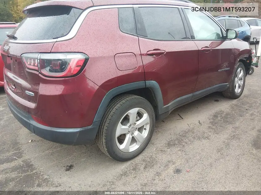 2021 JEEP COMPASS VIN 3C4NJDBB1MT593207 — фото 4