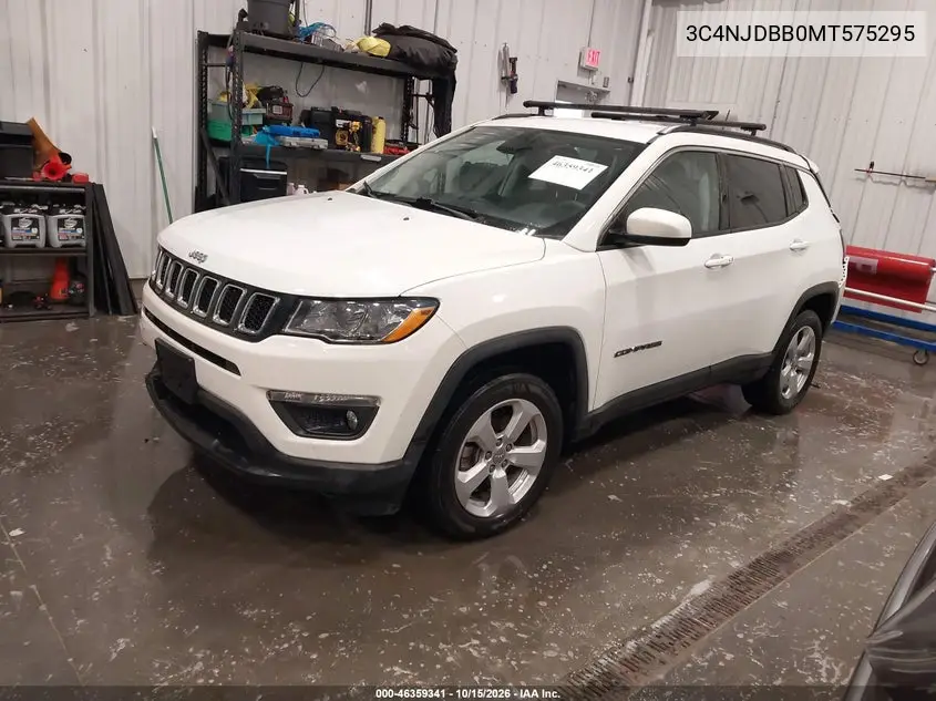 2021 JEEP COMPASS VIN 3C4NJDBB0MT575295 — фото 2