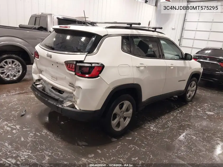 2021 JEEP COMPASS VIN 3C4NJDBB0MT575295 — фото 4
