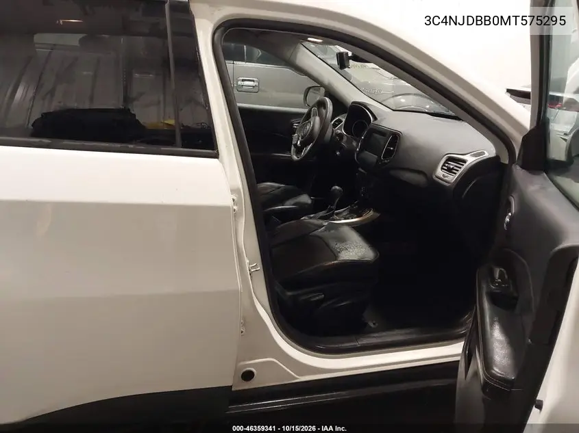 2021 JEEP COMPASS VIN 3C4NJDBB0MT575295 — фото 5