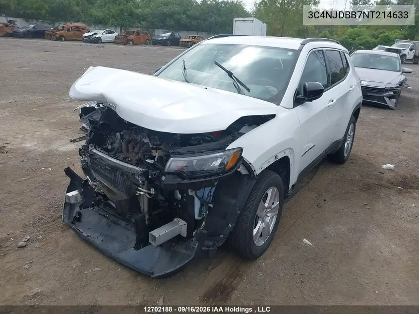 2022 JEEP COMPASS VIN 3C4NJDBB7NT214633 — фото 2