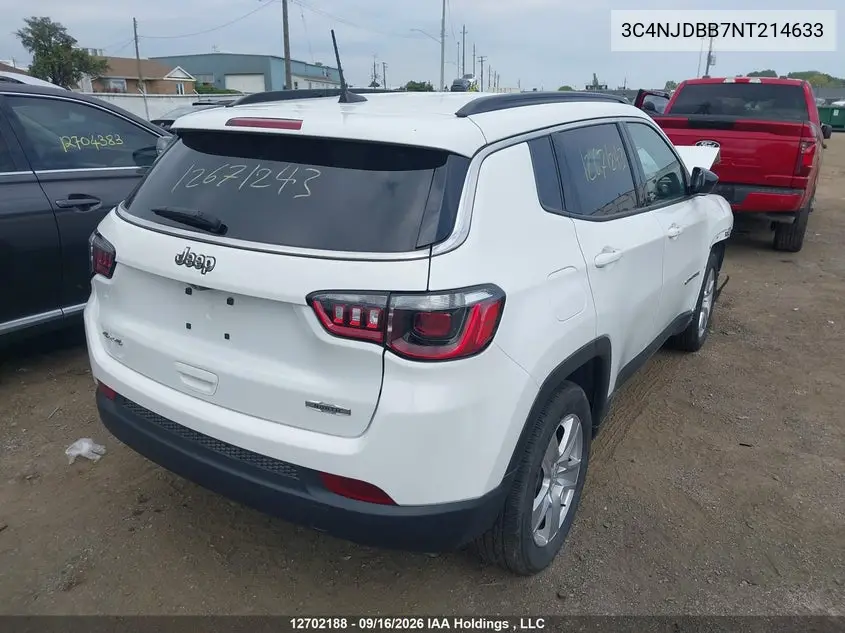 2022 JEEP COMPASS VIN 3C4NJDBB7NT214633 — фото 4