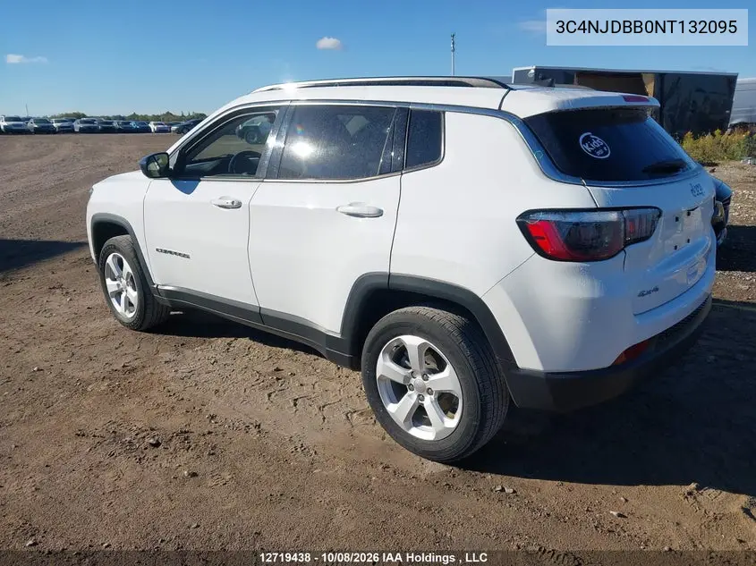 2022 JEEP COMPASS VIN 3C4NJDBB0NT132095 — фото 3