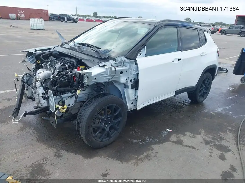 2022 JEEP COMPASS VIN 3C4NJDBB4NT171384 — фото 2