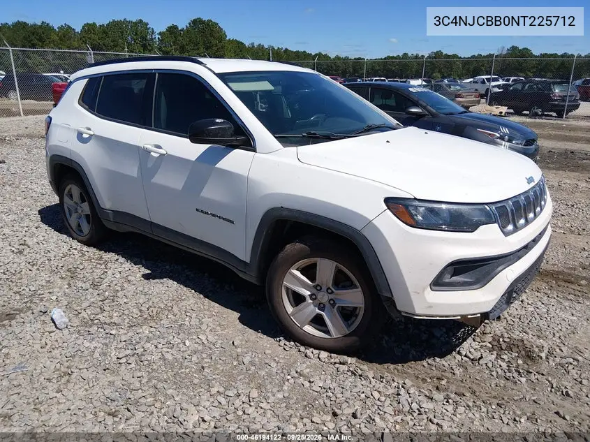 JEEP COMPASS 2022, VIN 3C4NJCBB0NT225712