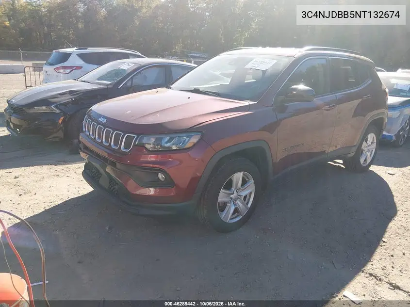2022 JEEP COMPASS VIN 3C4NJDBB5NT132674 — фото 2