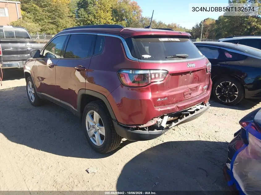 2022 JEEP COMPASS VIN 3C4NJDBB5NT132674 — фото 3