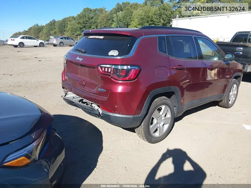2022 JEEP COMPASS VIN 3C4NJDBB5NT132674 — фото 4