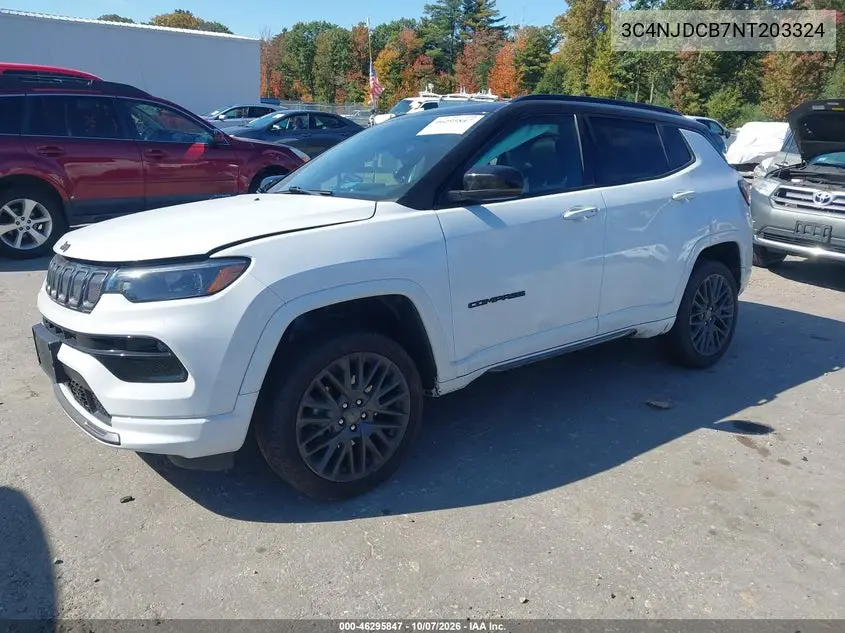 2022 JEEP COMPASS VIN 3C4NJDCB7NT203324 — фото 2