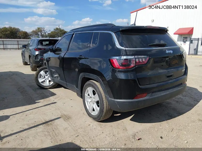2022 JEEP COMPASS VIN 3C4NJCBB4NT138024 — фото 3