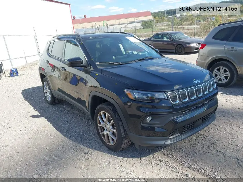 JEEP COMPASS 2022, VIN 3C4NJDFBXNT214166