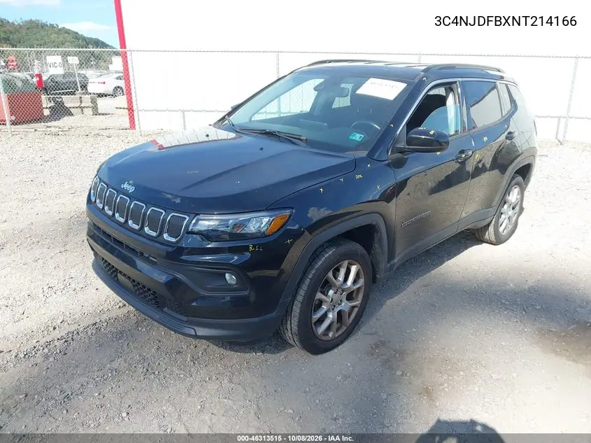 2022 JEEP COMPASS VIN 3C4NJDFBXNT214166 — фото 2