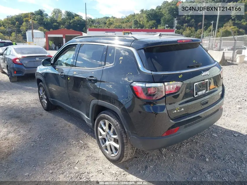 2022 JEEP COMPASS VIN 3C4NJDFBXNT214166 — фото 3