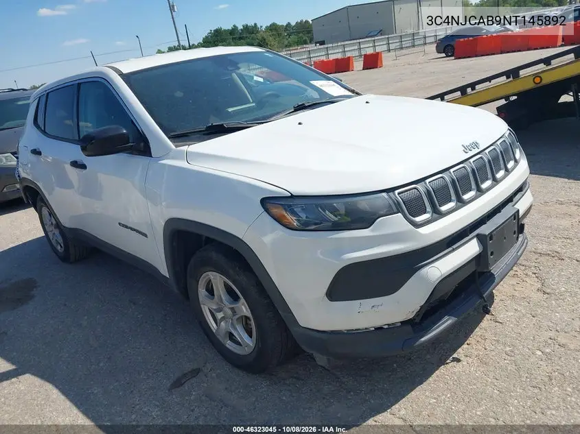 JEEP COMPASS 2022, VIN 3C4NJCAB9NT145892