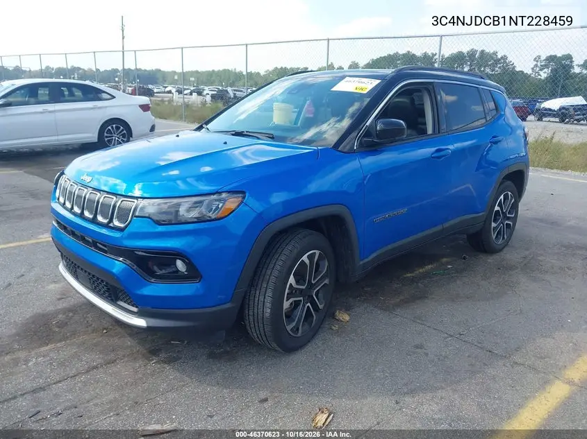 2022 JEEP COMPASS VIN 3C4NJDCB1NT228459 — фото 2