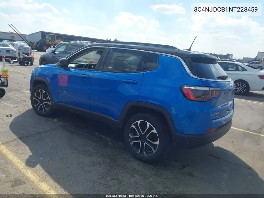 2022 JEEP COMPASS VIN 3C4NJDCB1NT228459 — фото 3