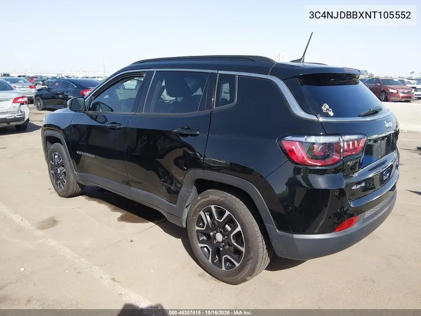 2022 JEEP COMPASS VIN 3C4NJDBBXNT105552 — фото 3