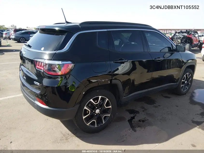 2022 JEEP COMPASS VIN 3C4NJDBBXNT105552 — фото 4