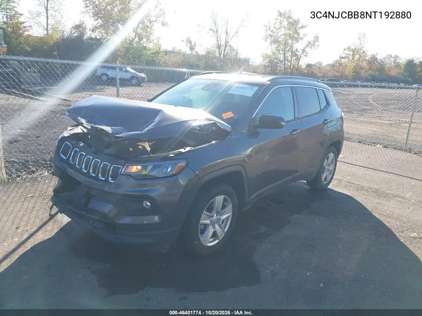 2022 JEEP COMPASS VIN 3C4NJCBB8NT192880 — фото 2