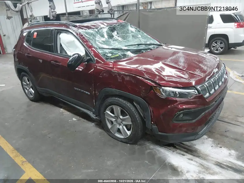 JEEP COMPASS 2022, VIN 3C4NJCBB9NT218046