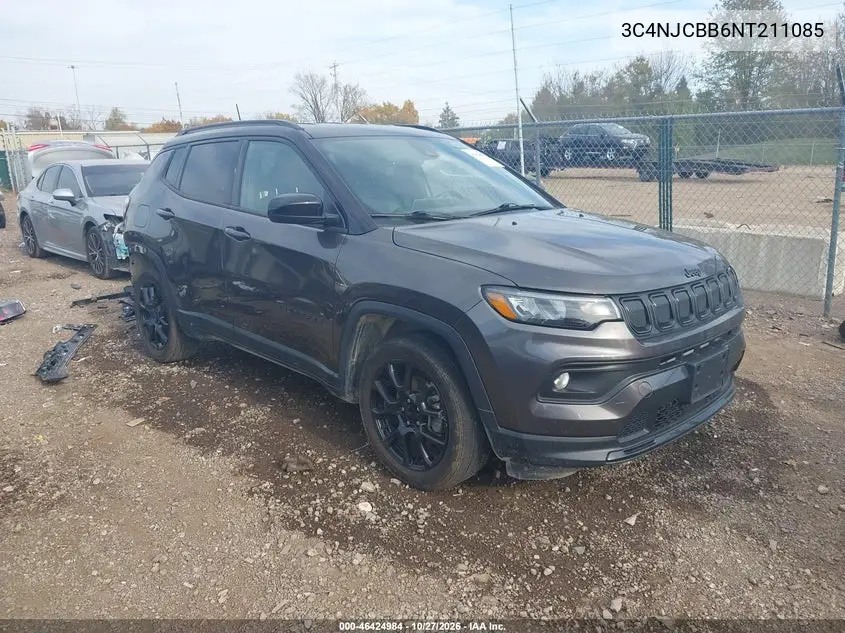 JEEP COMPASS 2022, VIN 3C4NJCBB6NT211085