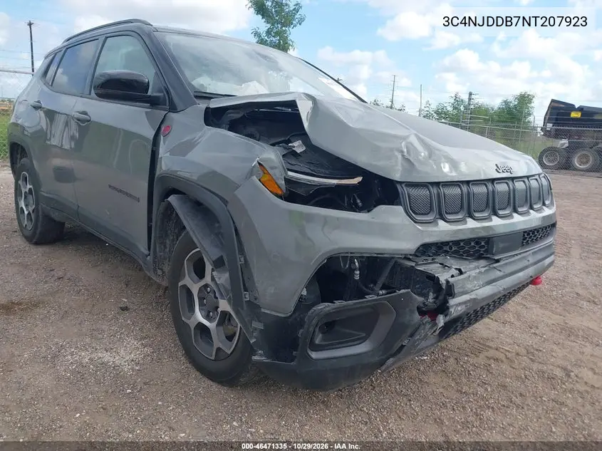 JEEP COMPASS 2022, VIN 3C4NJDDB7NT207923