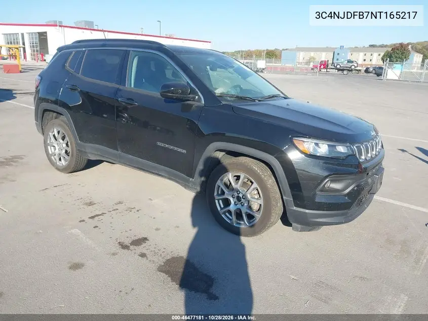 JEEP COMPASS 2022, VIN 3C4NJDFB7NT165217